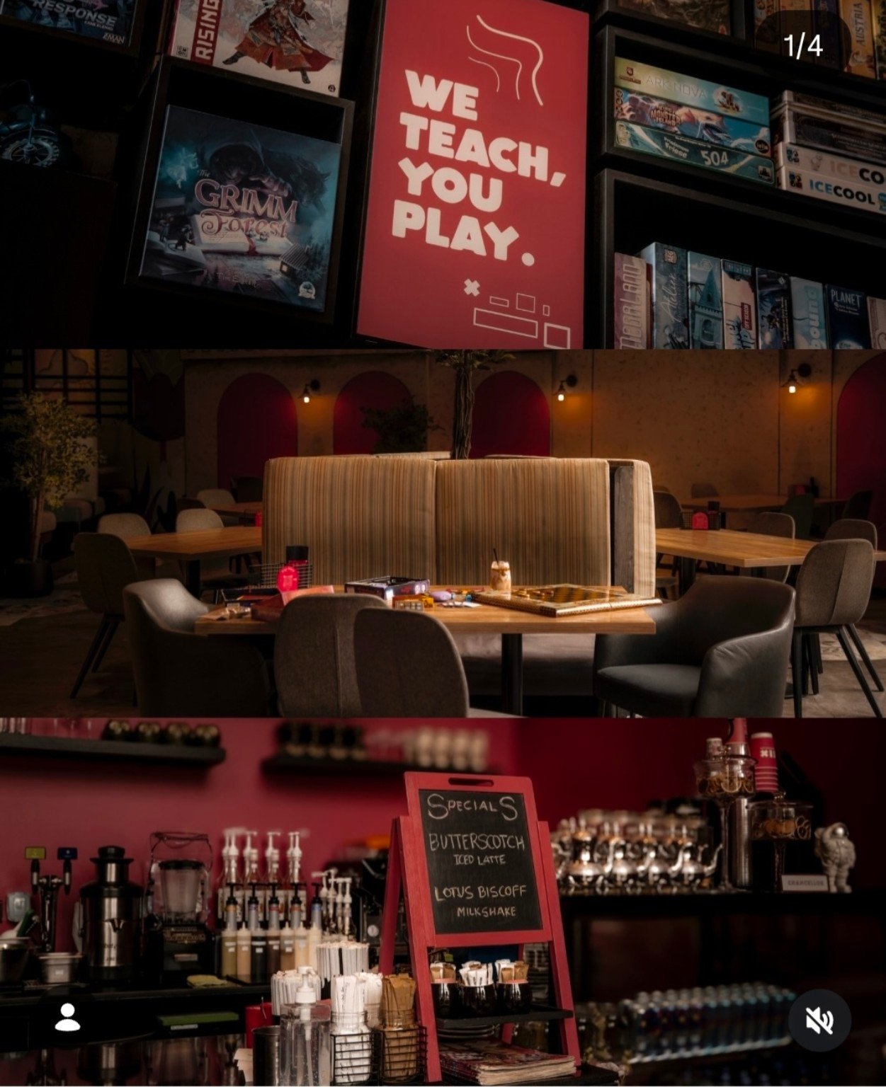 The Six café, games and food — photo 1