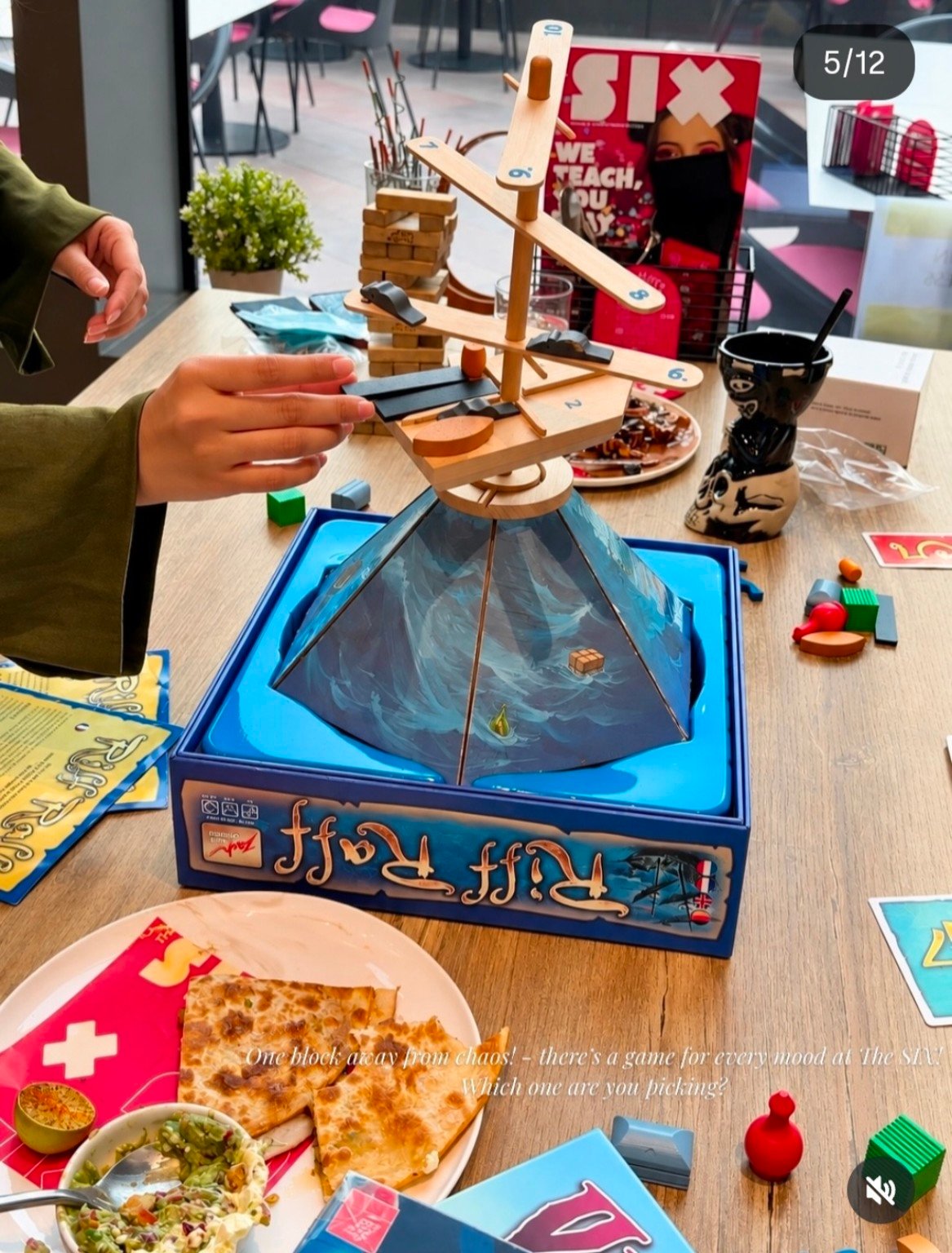 The Six café, games and food — photo 4
