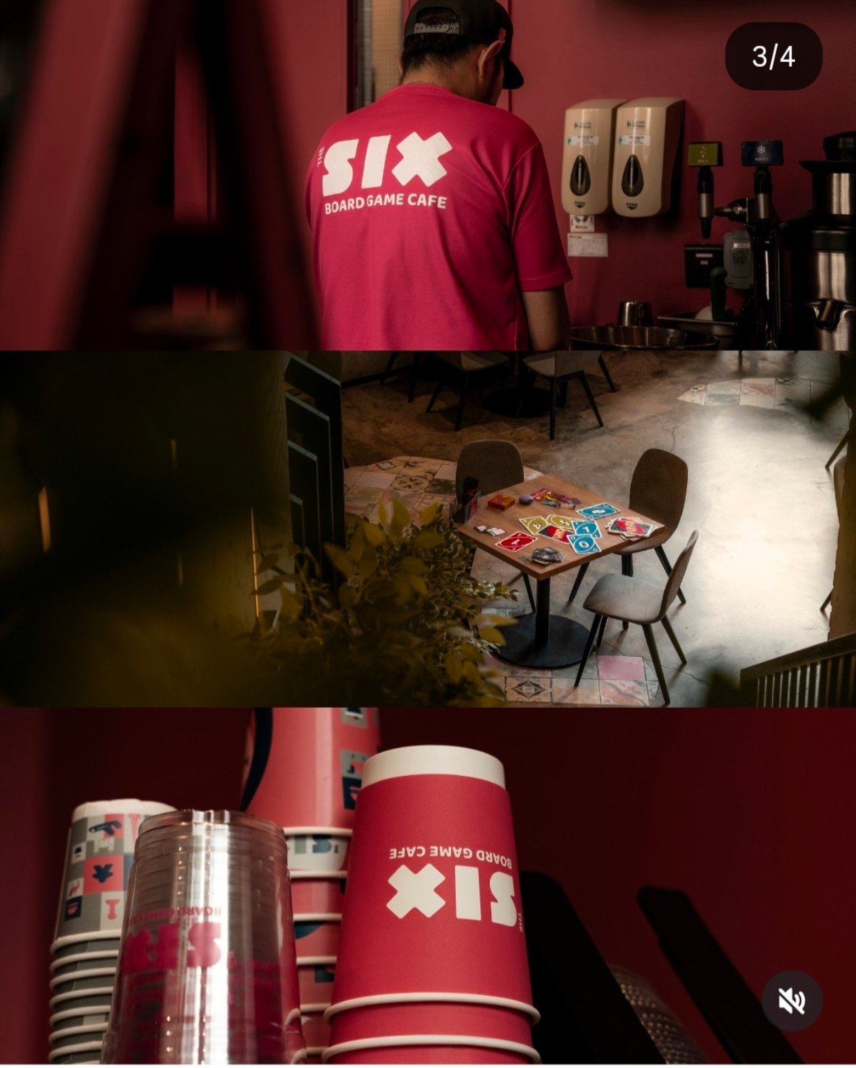 The Six café, games and food — photo 2
